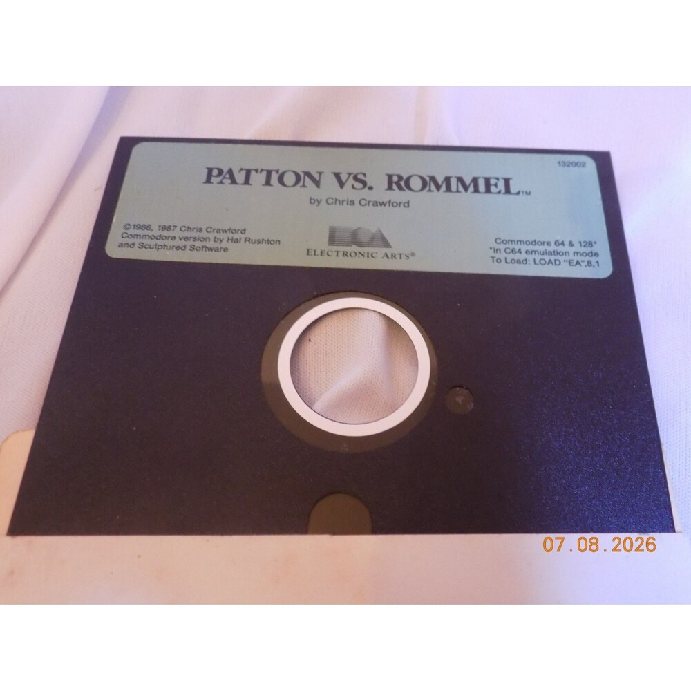 Patton vs. Rommel (PC, 1987)